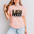 Mom Mode All Day Everyday - Mom Unisex Crewneck T-Shirt Sweatshirt Hoodie