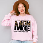 Mom Mode All Day Everyday - Mom Unisex Crewneck T-Shirt Sweatshirt Hoodie
