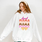 Loved Mama Colorful Design - Mom Unisex Crewneck T-Shirt Sweatshirt Hoodie