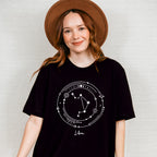 Libra Constellation Design - Zodiac Unisex Crewneck T-Shirt Sweatshirt Hoodie