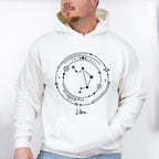 Libra Constellation Design - Zodiac Unisex Crewneck T-Shirt Sweatshirt Hoodie