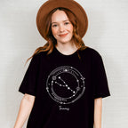 Taurus Constellation Design - Zodiac Unisex Crewneck T-Shirt Sweatshirt Hoodie