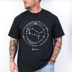 Gemini Constellation Design - Zodiac Unisex Crewneck T-Shirt Sweatshirt Hoodie