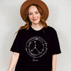 Cancer Constellation Design - Zodiac Unisex Crewneck T-Shirt Sweatshirt Hoodie