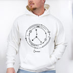 Cancer Constellation Design - Zodiac Unisex Crewneck T-Shirt Sweatshirt Hoodie