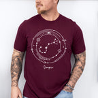 Scorpio Constellation Design - Zodiac Unisex Crewneck T-Shirt Sweatshirt Hoodie
