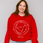 Capricorn Constellation Design - Zodiac Unisex Crewneck T-Shirt Sweatshirt Hoodie