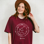 Aquarius Constellation Design - Zodiac Unisex Crewneck T-Shirt Sweatshirt Hoodie
