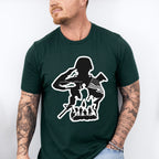 Soldier Dark Design - Military Unisex Crewneck T-Shirt Sweatshirt Hoodie