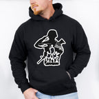 Soldier Dark Design - Military Unisex Crewneck T-Shirt Sweatshirt Hoodie