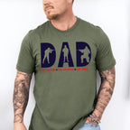Dad The Soldier The Veteren The Hero - Military Unisex Crewneck T-Shirt Sweatshirt Hoodie