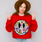 Smiley Cinco De Mayo Doodles - Cinco De Mayo Unisex Crewneck T-Shirt Sweatshirt Hoodie