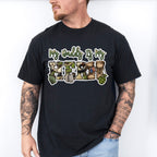 My Daddy Is My Hero - Military Unisex Crewneck T-Shirt Sweatshirt Hoodie