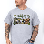 My Daddy Is My Hero - Military Unisex Crewneck T-Shirt Sweatshirt Hoodie