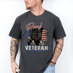 Proud Veteran Boots Design - Military Unisex Crewneck T-Shirt Sweatshirt Hoodie