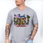 Thank You Veteran Fireworks Design - Military Unisex Crewneck T-Shirt Sweatshirt Hoodie