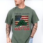 These Colors Don't Run Soldiers Design - Military Unisex Crewneck T-Shirt Sweatshirt Hoodie