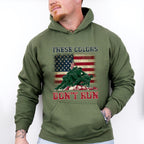 These Colors Don't Run Soldiers Design - Military Unisex Crewneck T-Shirt Sweatshirt Hoodie