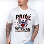 I Served With Pride - Military Unisex Crewneck T-Shirt Sweatshirt Hoodie