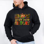 Know Your Own History Fist Design - BLM Unisex Crewneck T-Shirt Sweatshirt Hoodie