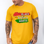 Black History Month Africa Design - BLM Unisex Crewneck T-Shirt Sweatshirt Hoodie