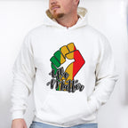 We Matter Fist Design - BLM Unisex Crewneck T-Shirt Sweatshirt Hoodie