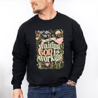 In The Waiting God Is Working - Christianity Unisex Crewneck T-Shirt Sweatshirt Hoodie