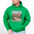 When All Else Fails God Doesn't - Christianity Unisex Crewneck T-Shirt Sweatshirt Hoodie