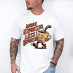 More Espresso Less Depresso - Coffee Unisex Crewneck T-Shirt Sweatshirt Hoodie