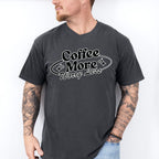 Coffee More Worry Less - Coffee Unisex Crewneck T-Shirt Sweatshirt Hoodie