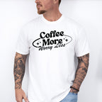 Coffee More Worry Less - Coffee Unisex Crewneck T-Shirt Sweatshirt Hoodie