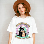 Maybe Coffee Is Addicted To Me - Coffee Unisex Crewneck T-Shirt Sweatshirt Hoodie