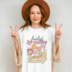 Fueled By Coffee And Anxiety - Coffee Unisex Crewneck T-Shirt Sweatshirt Hoodie