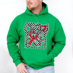 Crawfish Season Checkered Design - Crawfish Unisex Crewneck T-Shirt Sweatshirt Hoodie