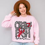 Crawfish Season Checkered Design - Crawfish Unisex Crewneck T-Shirt Sweatshirt Hoodie