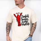 Crawfish Season Is My Favorite - Crawfish Unisex Crewneck T-Shirt Sweatshirt Hoodie