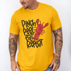 Pinch Peel Eat Repeat - Crawfish Unisex Crewneck T-Shirt Sweatshirt Hoodie