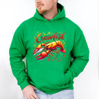 Crawfish Glitter Design - Crawfish Unisex Crewneck T-Shirt Sweatshirt Hoodie