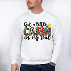 Cajun In My Soul - Crawfish Unisex Crewneck T-Shirt Sweatshirt Hoodie
