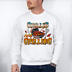 Chillin And Grilling Design - BBQ Unisex Crewneck T-Shirt Sweatshirt Hoodie