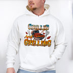 Chillin And Grilling Design - BBQ Unisex Crewneck T-Shirt Sweatshirt Hoodie