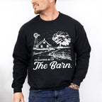 I'd Rather Be At The Barn - Farmer Unisex Crewneck T-Shirt Sweatshirt Hoodie