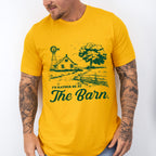 I'd Rather Be At The Barn - Farmer Unisex Crewneck T-Shirt Sweatshirt Hoodie