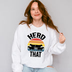 Herd That Design - Farmer Unisex Crewneck T-Shirt Sweatshirt Hoodie