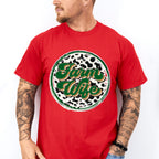 Farm Wife Green Circular Design - Farmer Unisex Crewneck T-Shirt Sweatshirt Hoodie