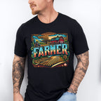 Farmer Vintage Design - Farmer Unisex Crewneck T-Shirt Sweatshirt Hoodie