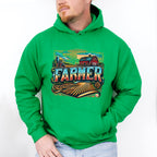 Farmer Vintage Design - Farmer Unisex Crewneck T-Shirt Sweatshirt Hoodie