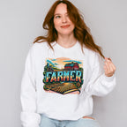 Farmer Vintage Design - Farmer Unisex Crewneck T-Shirt Sweatshirt Hoodie