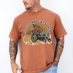 So God Made A Farmer Tractor - Farmer Unisex Crewneck T-Shirt Sweatshirt Hoodie