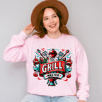 The Grill Master Design - BBQ Unisex Crewneck T-Shirt Sweatshirt Hoodie